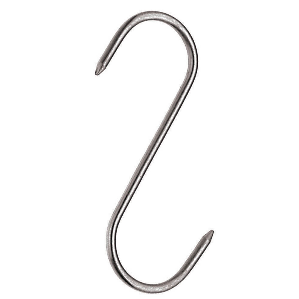 Paderno World Cuisine Stainless Steel S-Shaped Meat Hook