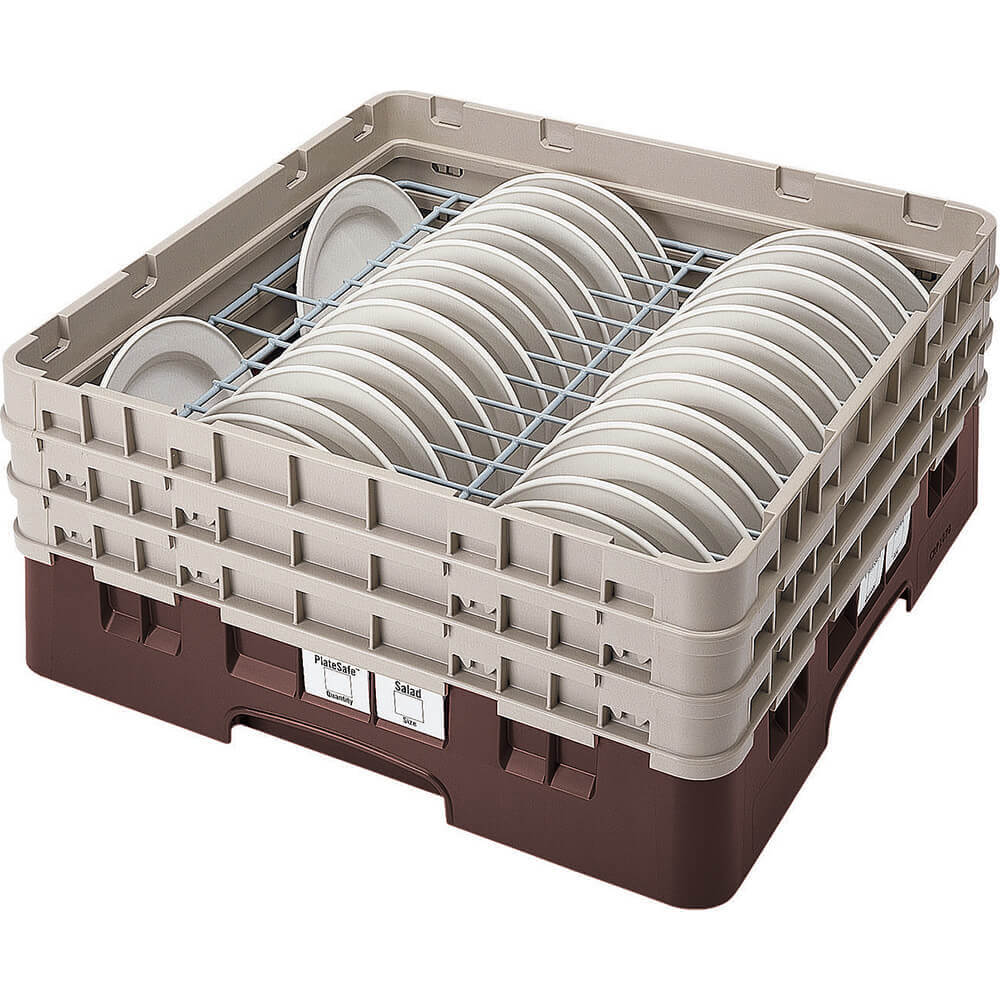 Brown, Full Size Dish Rack, To 6