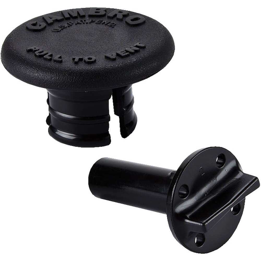 Black Pop-up Vent Cap for Cambro models after 1/07 – DEI Equipment